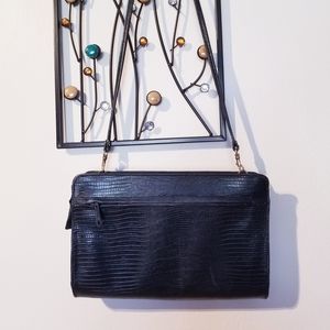 Phillippe leather crossbody purse